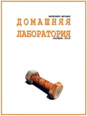 Обложка к Домашняя лаборатория №10 (октябрь 2019)